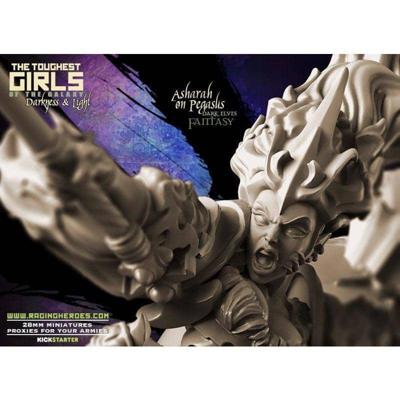 Asharah on Pegasus (DE - F) - Raging Heroes