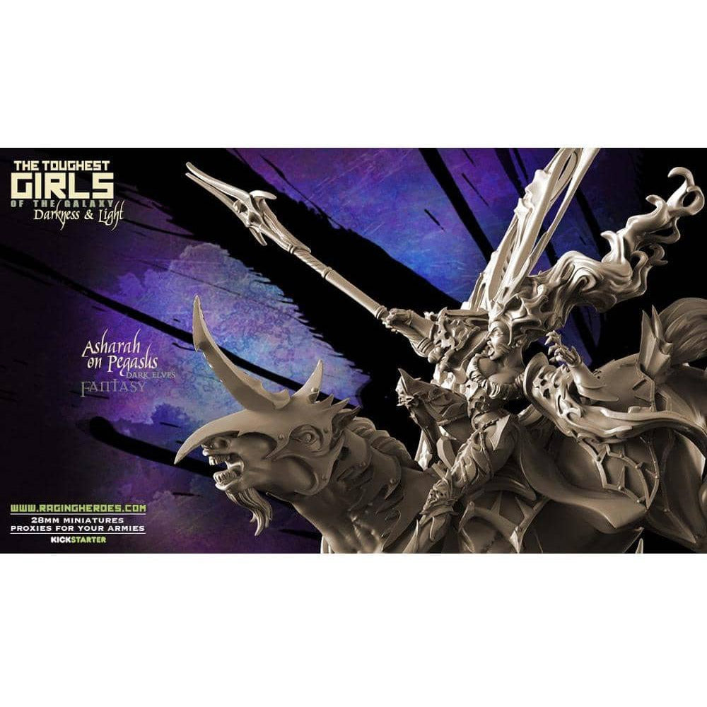 Asharah on Pegasus (DE - F) - Raging Heroes