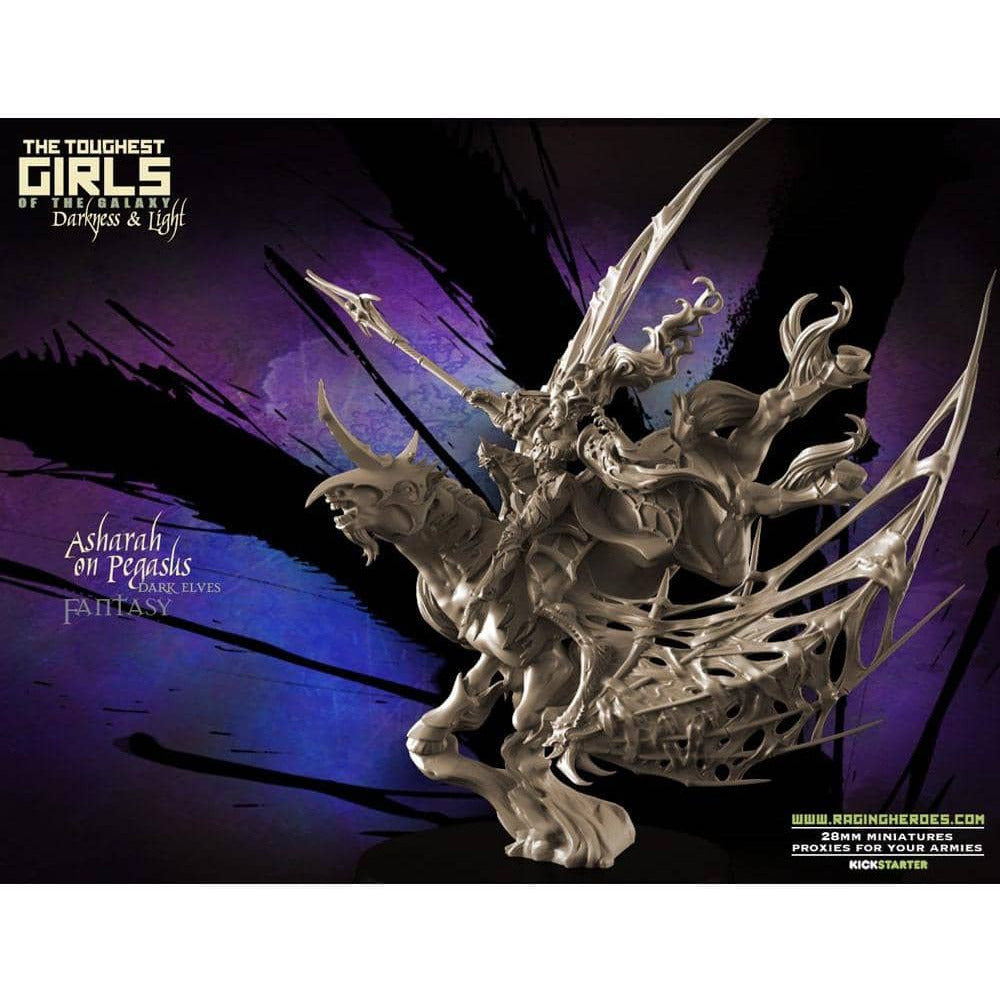 Asharah on Pegasus (DE - F) - Raging Heroes