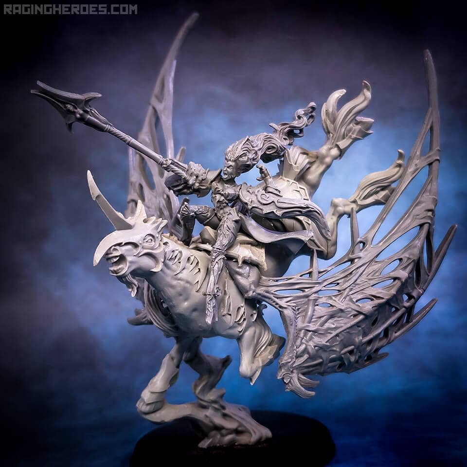 Asharah on Pegasus (DE - F) - Raging Heroes