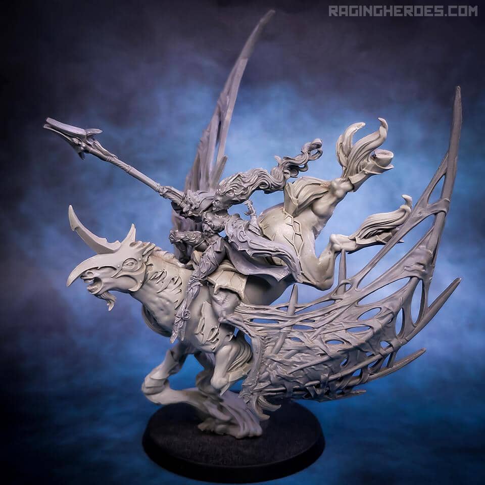 Asharah on Pegasus (DE - F) - Raging Heroes