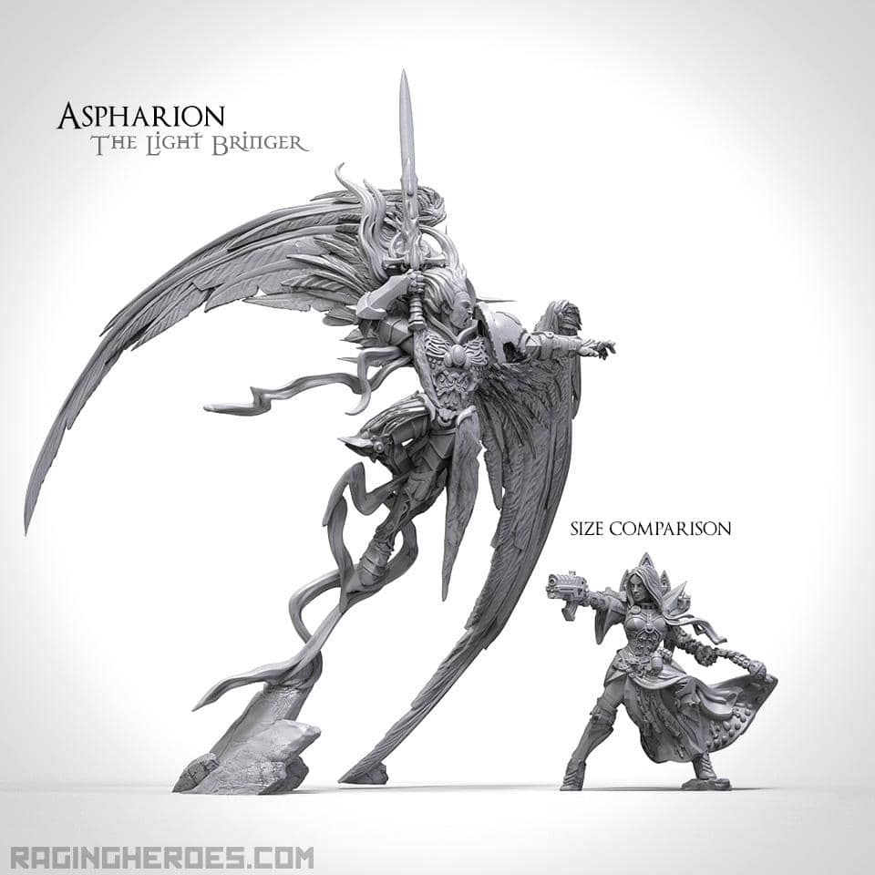 Aspharion, the Light Bringer (Sisters - SF) - Raging Heroes