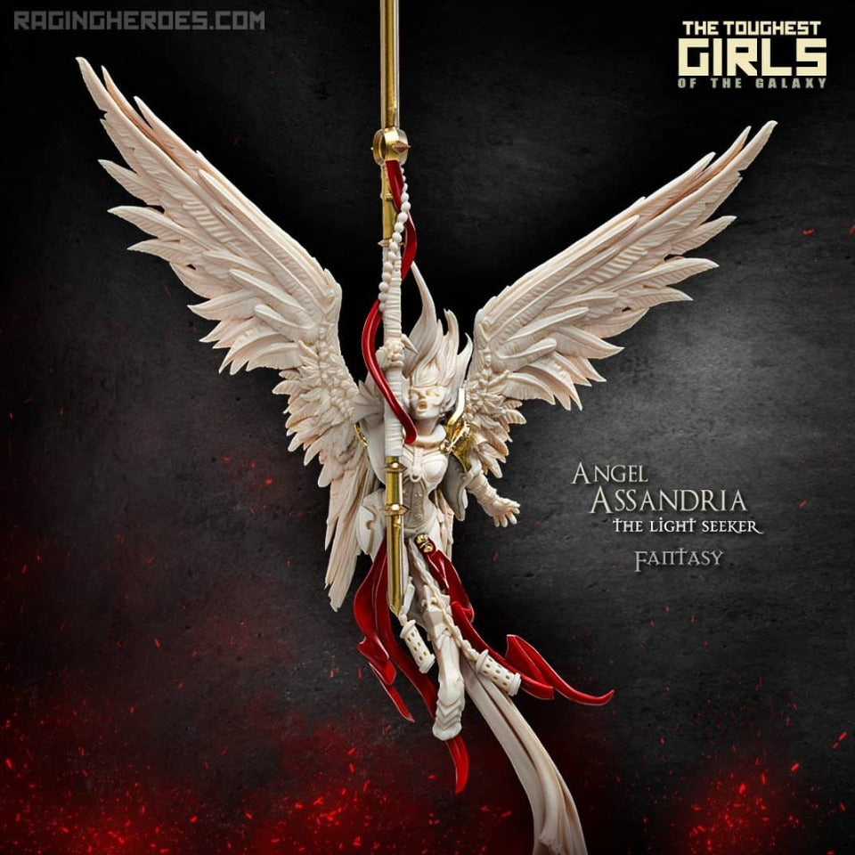 New Angel Assandria, the Light Seeker CG (Sisters - F) - Raging Heroes