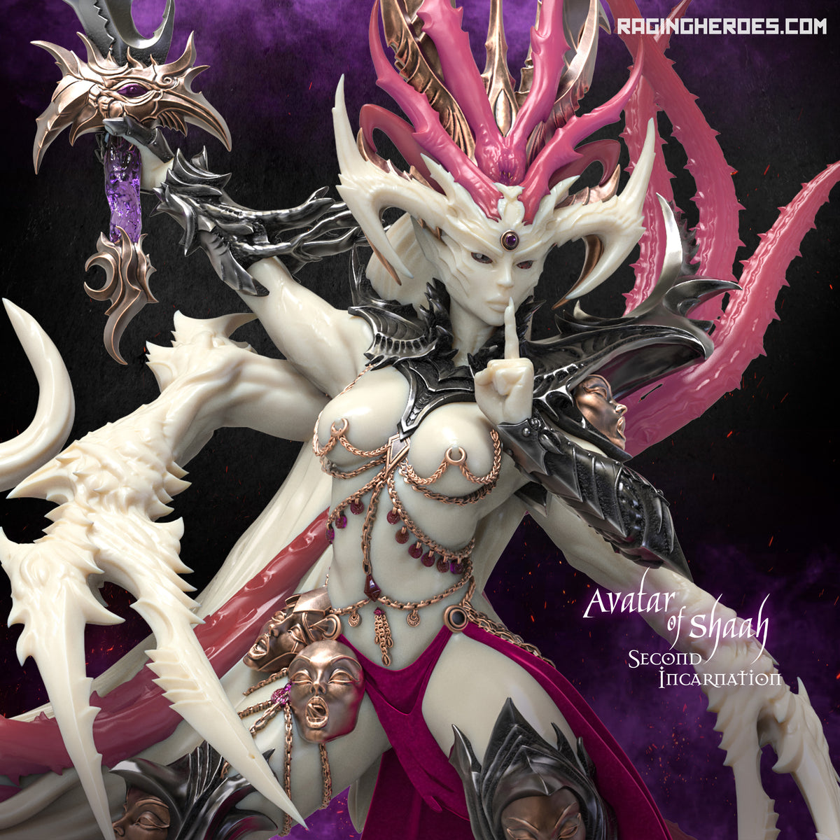 Avatar of Shaah, Second Incarnation (LE - F/SF) - Raging Heroes