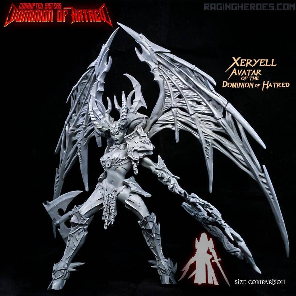 Xeryell, AVATAR of the Dominion of Hatred (CS - F/SF) - Raging Heroes