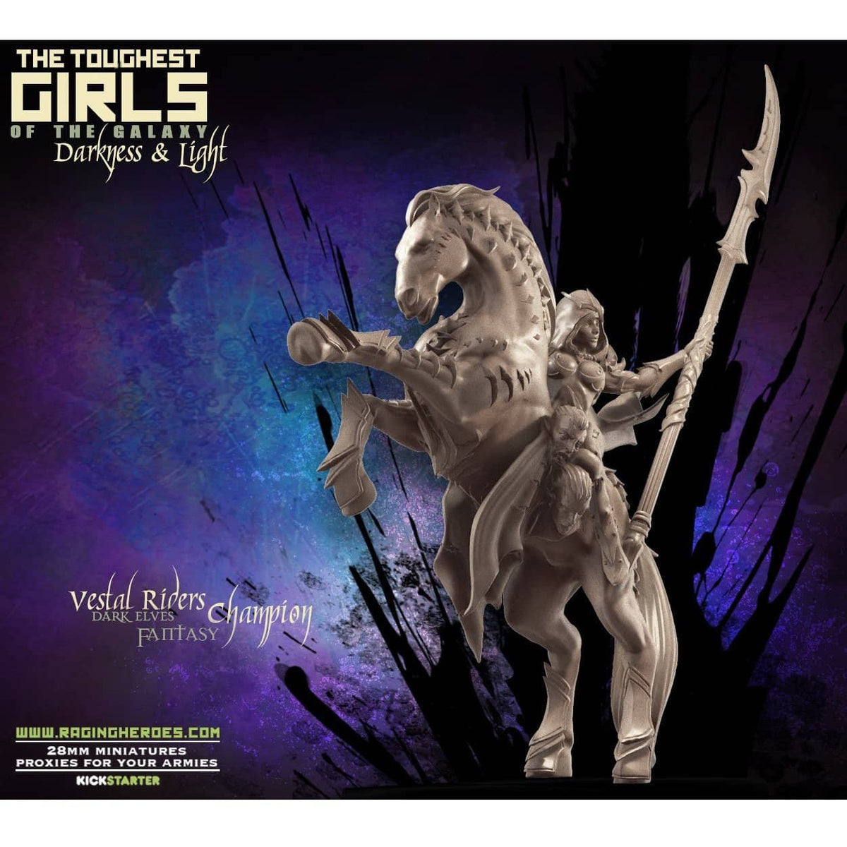 Vestal Riders - Command Group (DE - F) - Raging Heroes