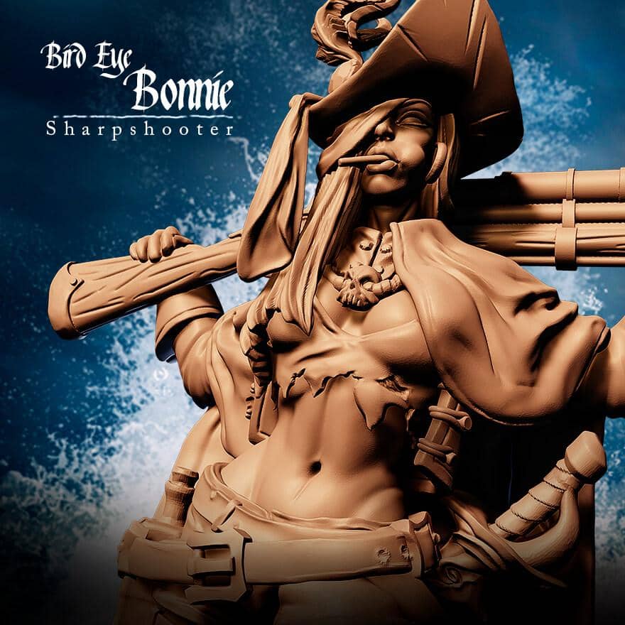 Bird Eye Bonnie, Sharpshooter (P - F) - Raging Heroes