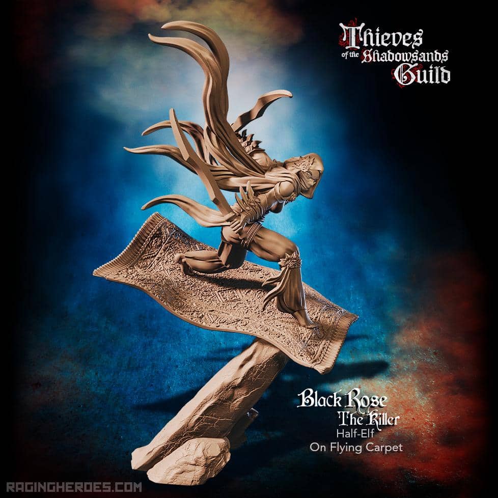 Black Rose, the Killer (T - F) - Raging Heroes