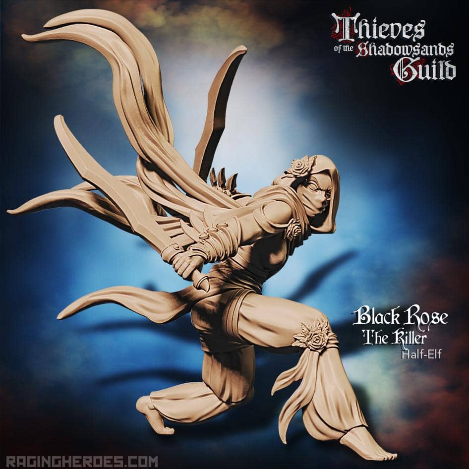 Black Rose, the Killer (T - F) - Raging Heroes
