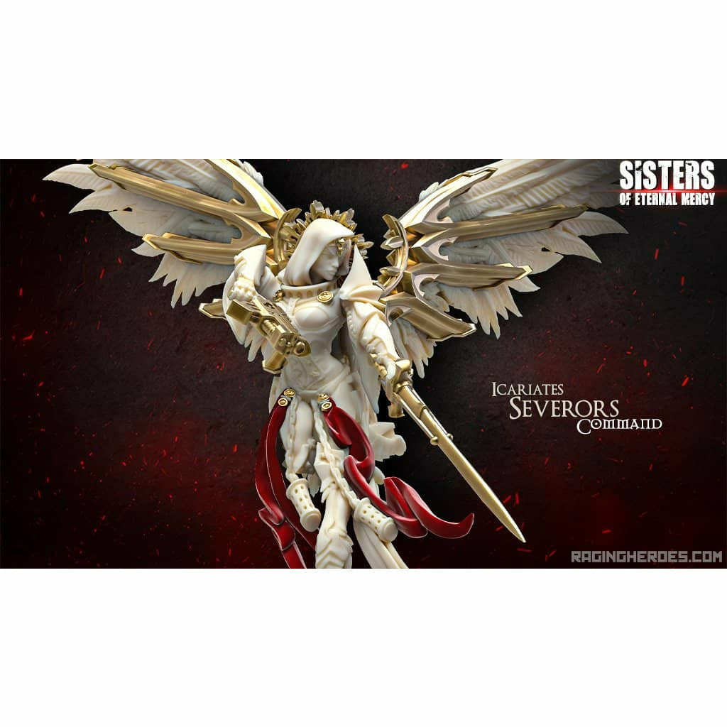 Icariates Severors Command Group (Sisters - SF) - Raging Heroes
