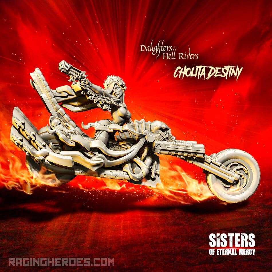 Cholita Destiny, Hell Rider Daughter (SoEM - SF) - Raging Heroes