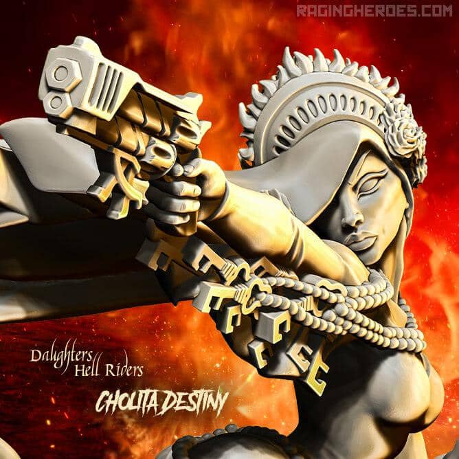 Cholita Destiny, Hell Rider Daughter (SoEM - SF) - Raging Heroes