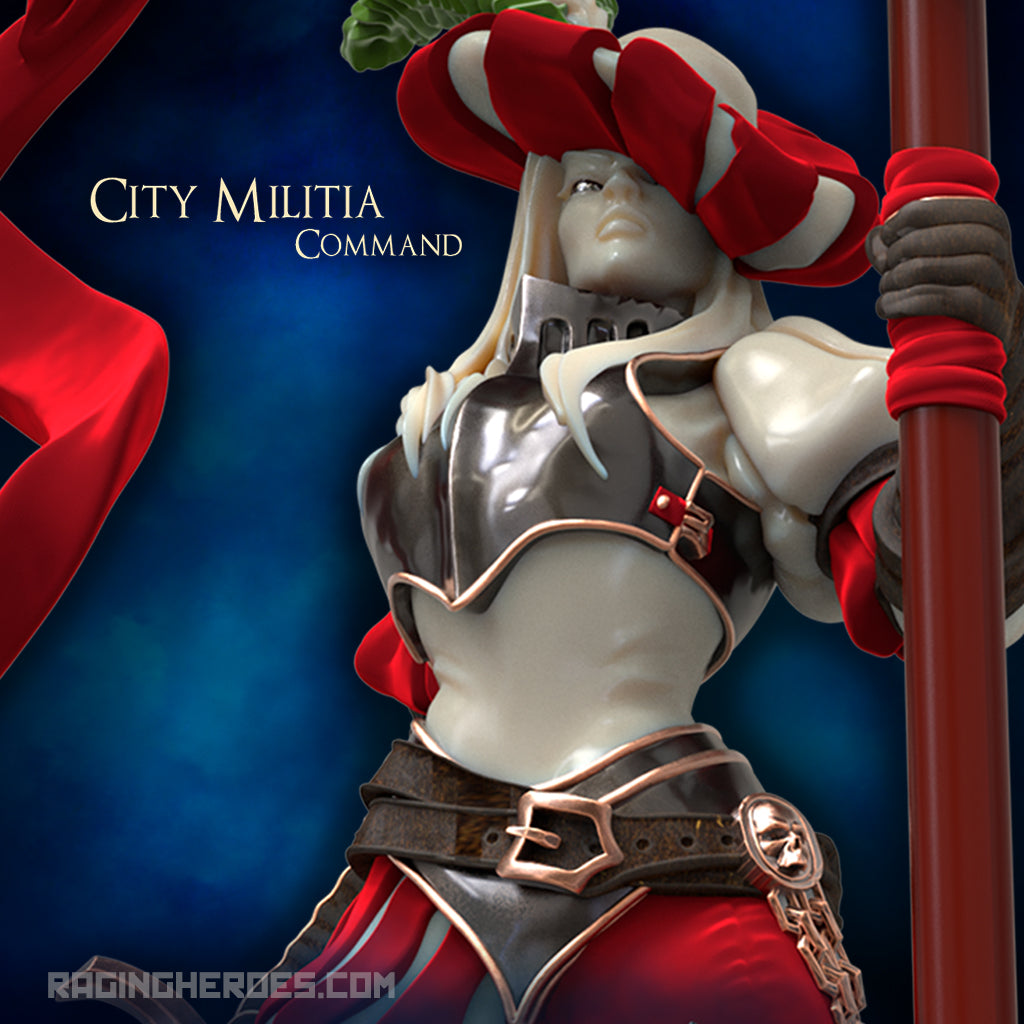 City Militia Command Group (Imperial - F) - Raging Heroes