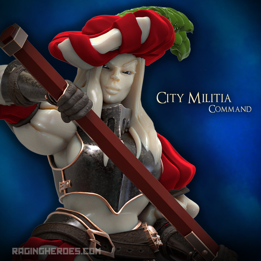 City Militia Command Group (Imperial - F) - Raging Heroes