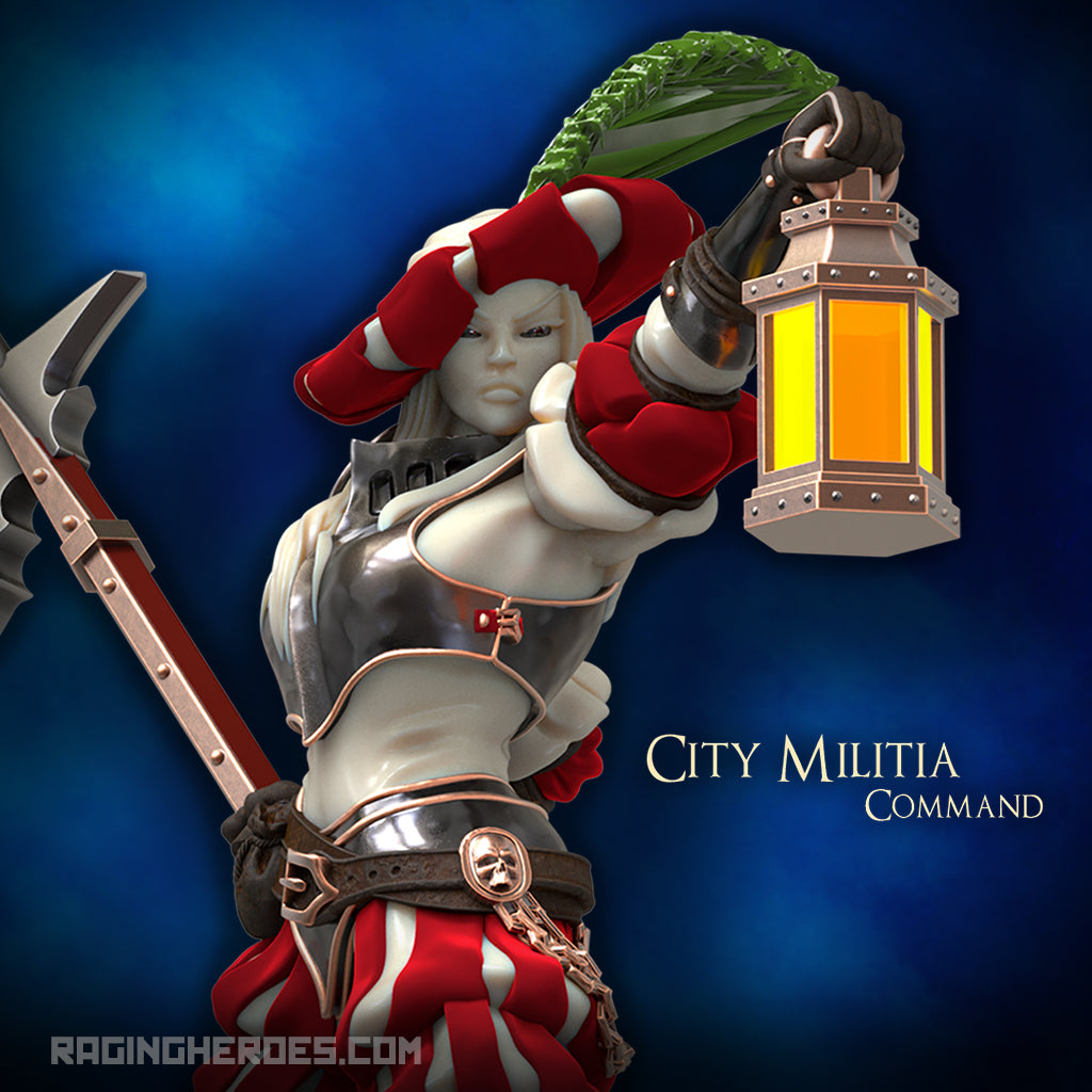 City Militia Command Group (Imperial - F) - Raging Heroes