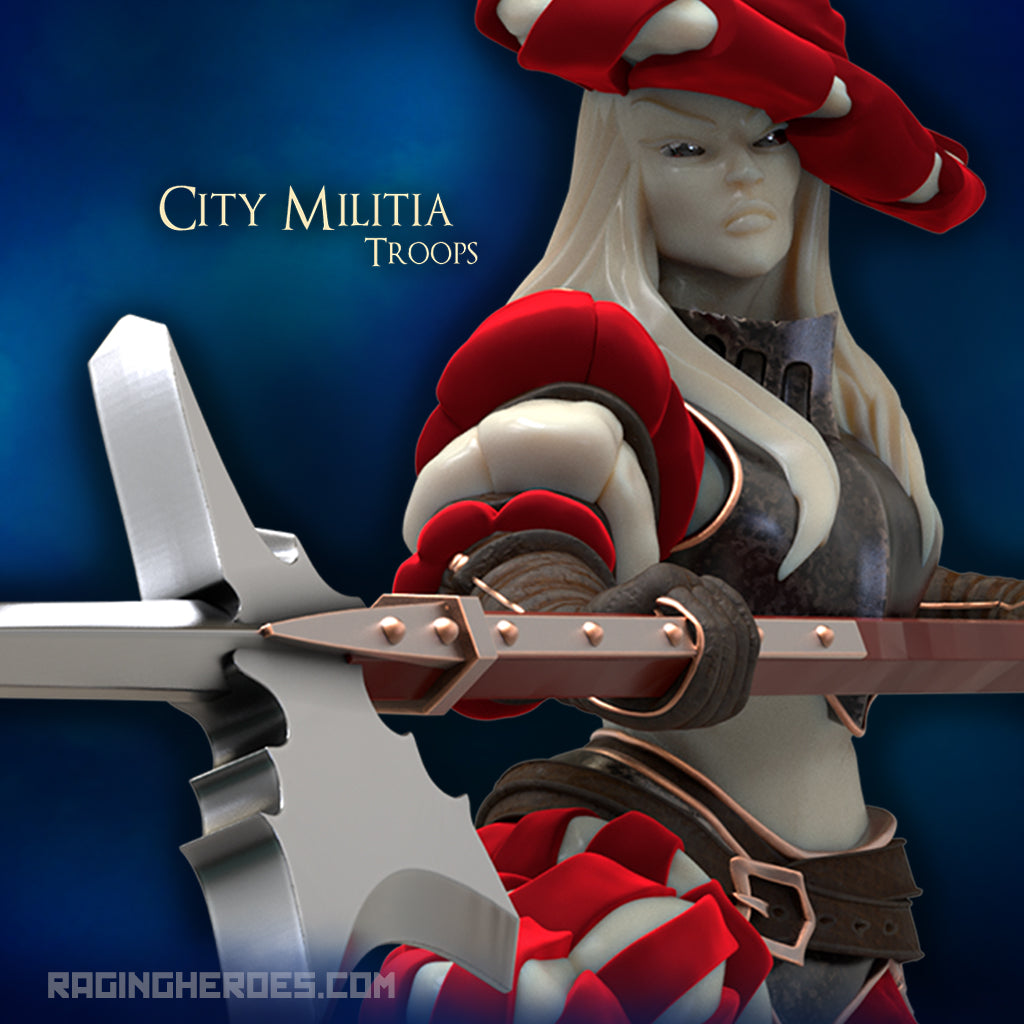 City Militia Troops (Imperial - F) - Raging Heroes