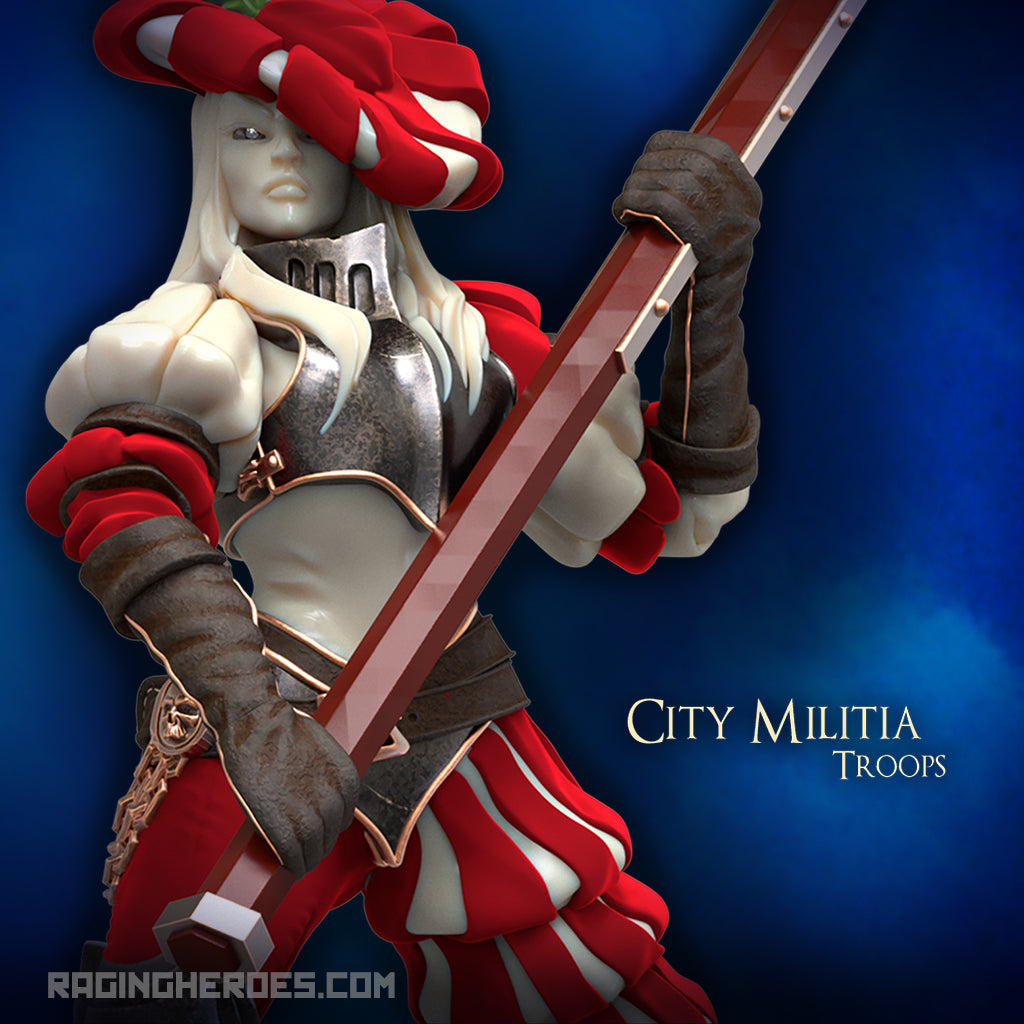 City Militia Troops (Imperial - F) - Raging Heroes