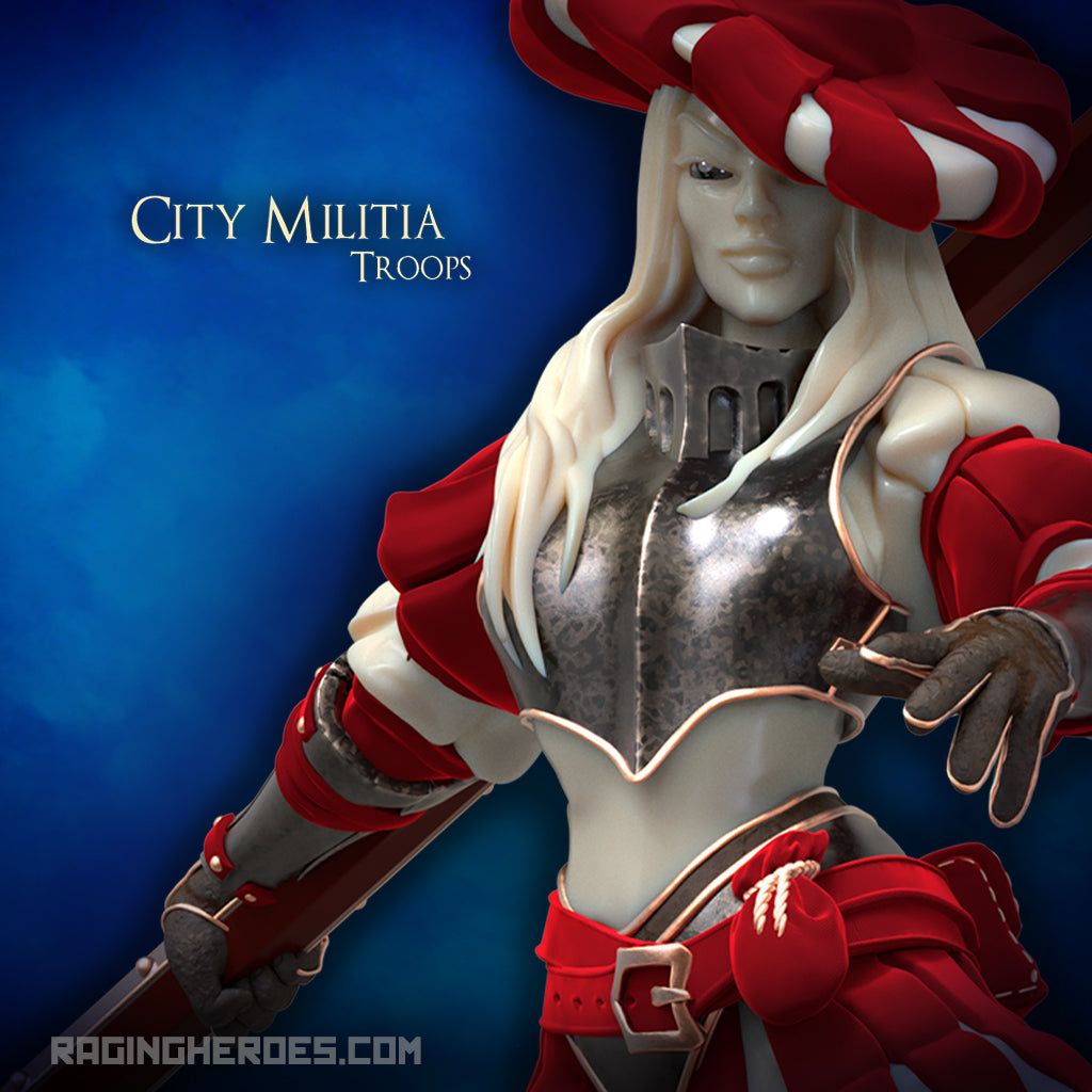 City Militia Troops (Imperial - F) - Raging Heroes