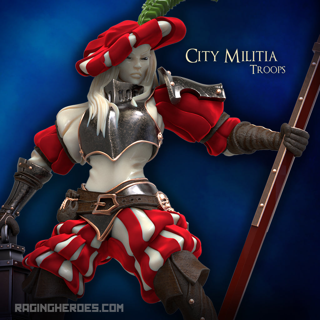City Militia Troops (Imperial - F) - Raging Heroes