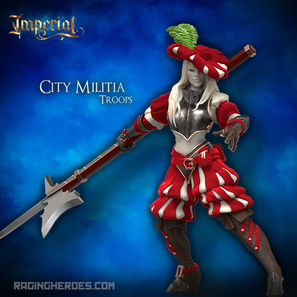 City Militia Troops (Imperial - F) - Raging Heroes