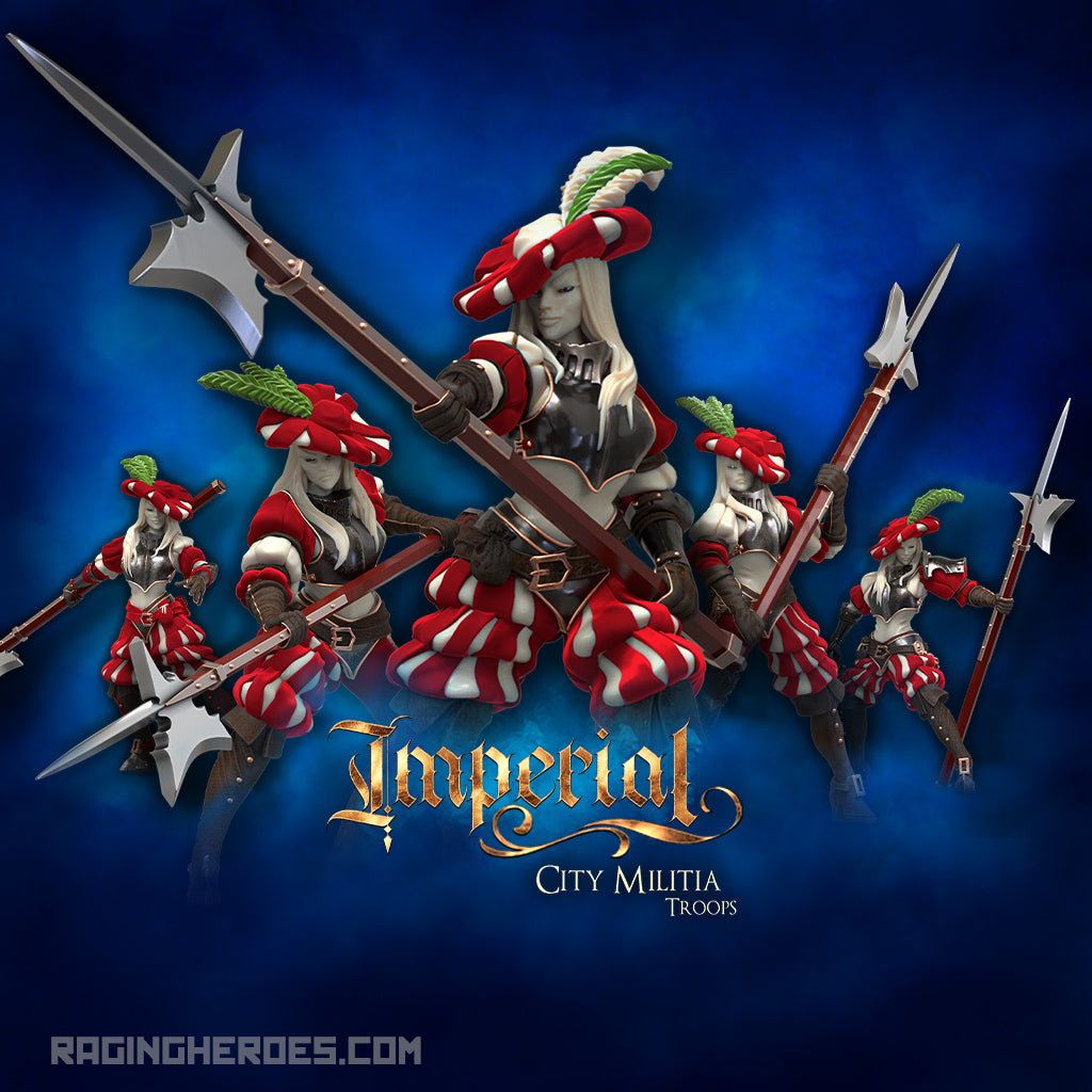 City Militia Troops (Imperial - F) - Raging Heroes