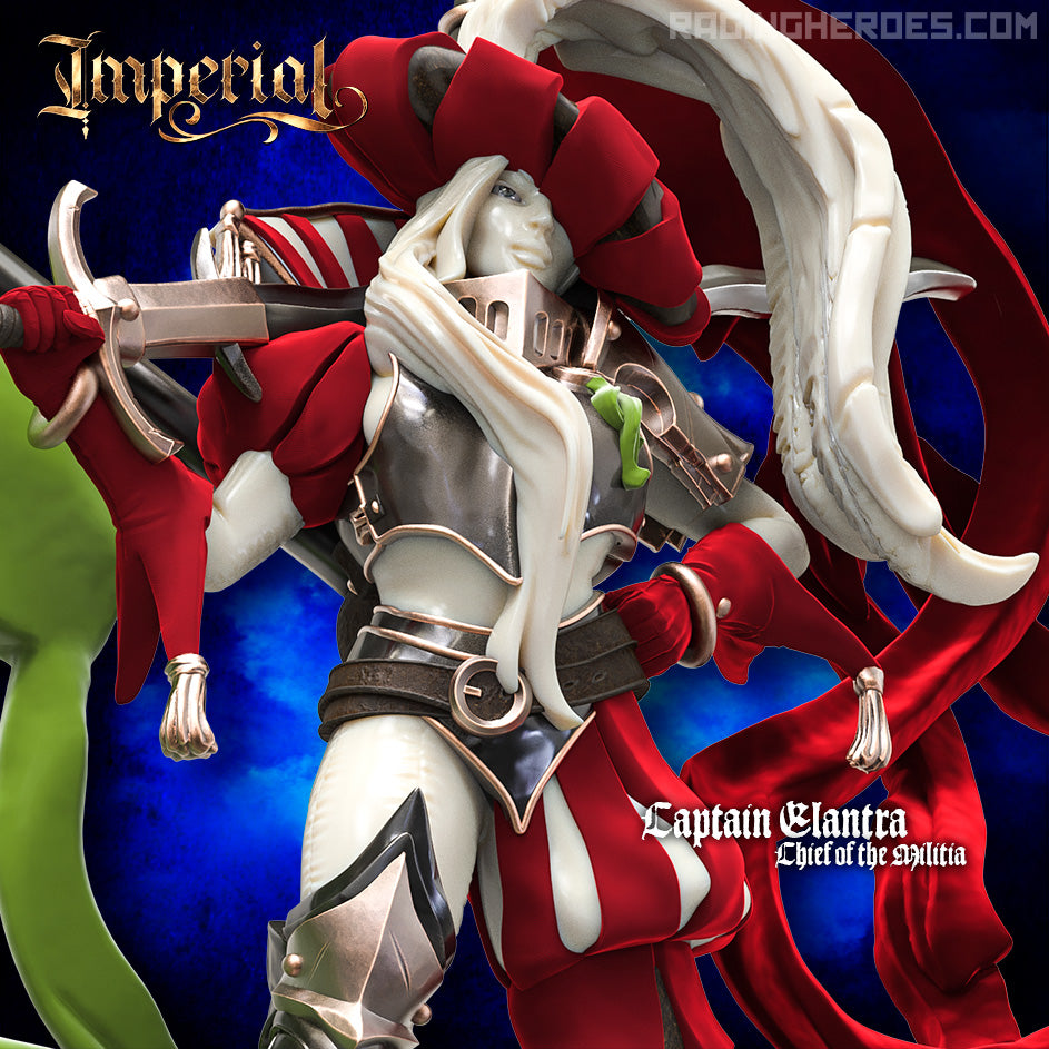 Captain Elantra, Chief of the Militia (Imperial - F) - Raging Heroes