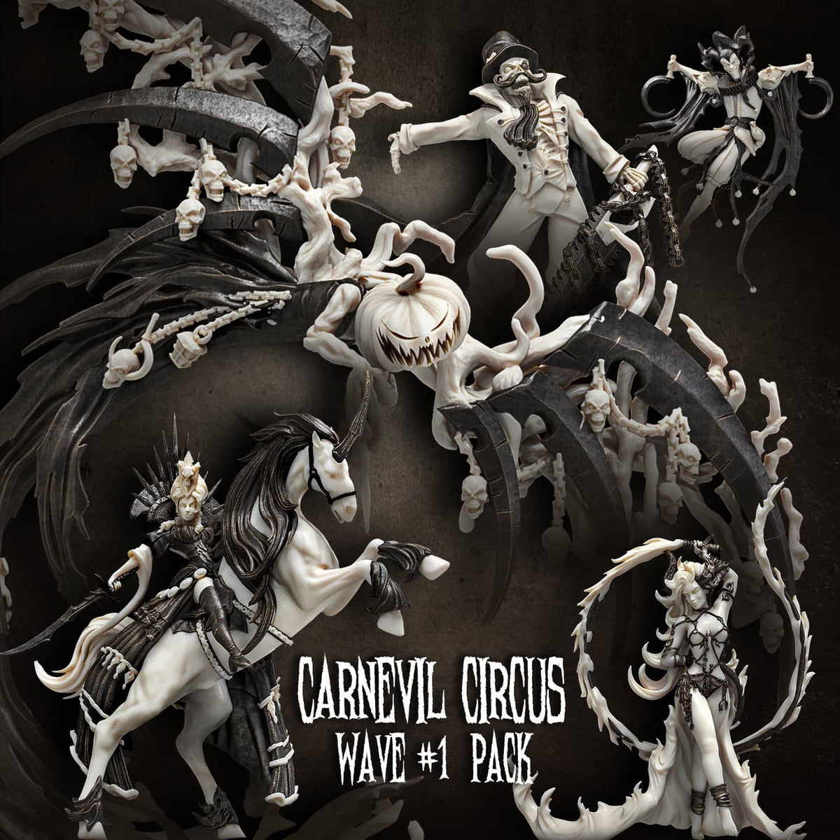 Carnevil Circus Wave #1 Pack (CC - F) - Raging Heroes