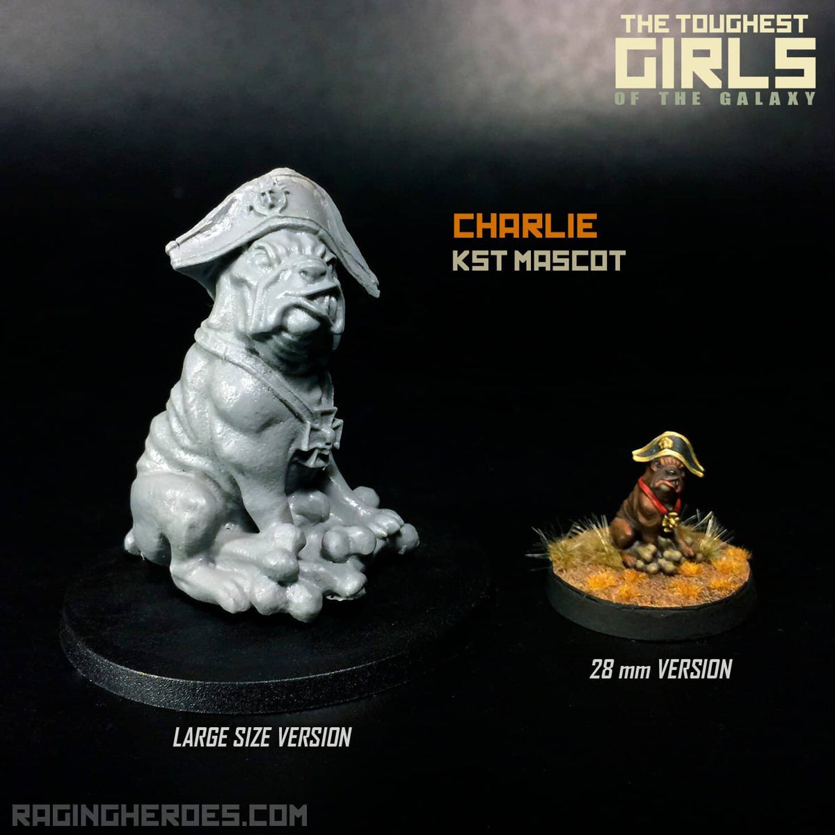 TALL Charlie, KST Mascot - Raging Heroes