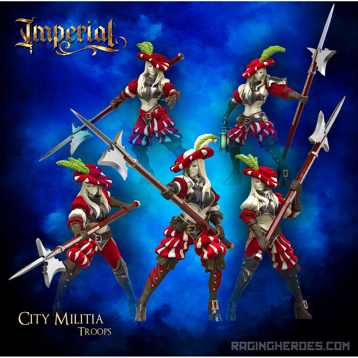 City Militia Troops (Imperial - F) - Raging Heroes