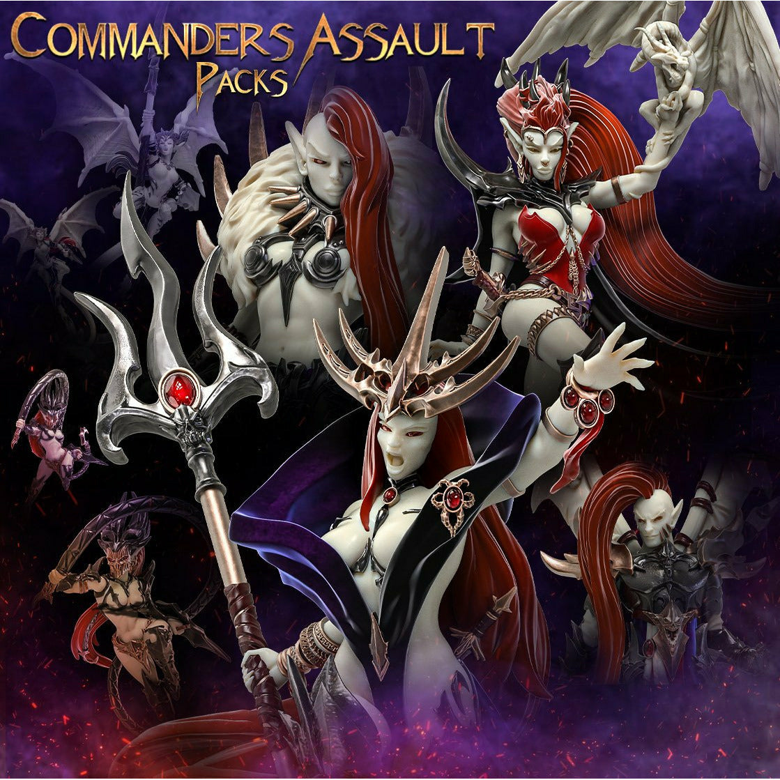Commandanten Assault Packs (DE - F)
