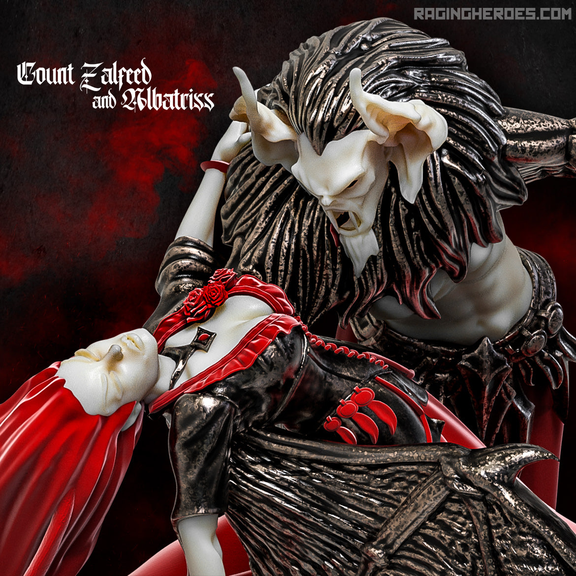 Count Zalfeed and Albatriss (Vampires - F) - Raging Heroes