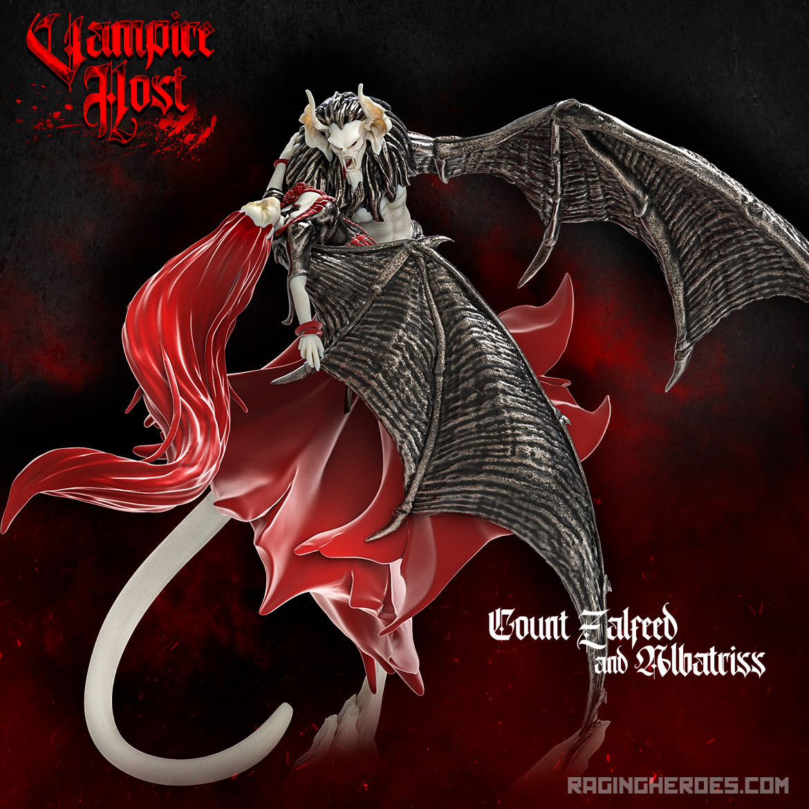 Count Zalfeed and Albatriss (Vampires - F) - Raging Heroes