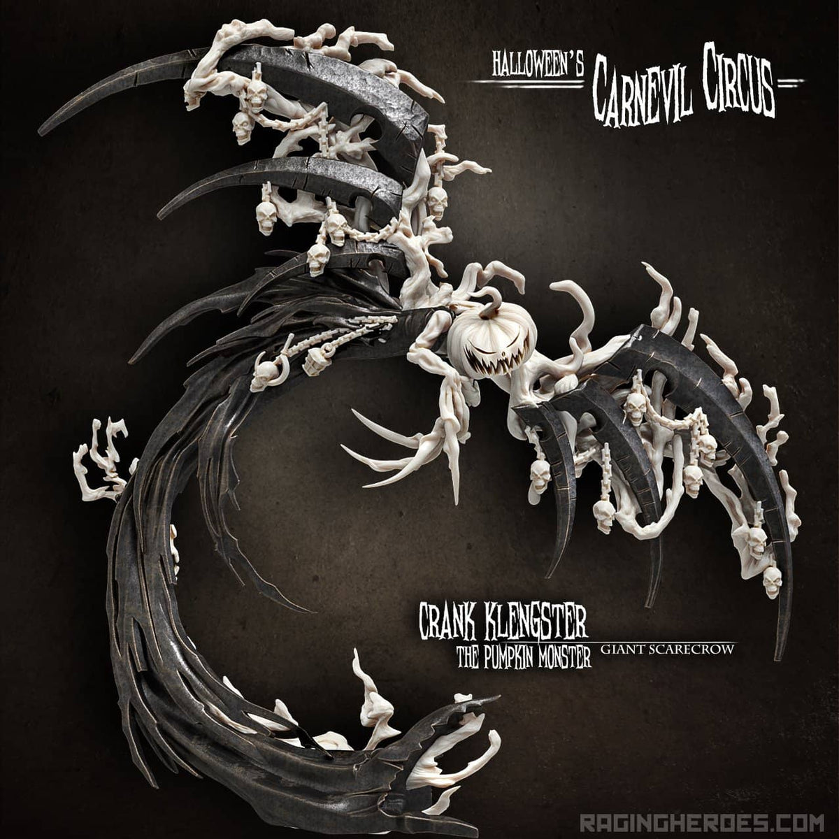 Crank Klengster, The Pumpkin Monster (CC - F) - Raging Heroes