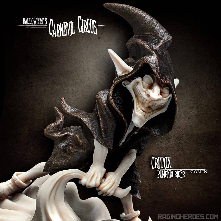 Critox Pumpkin Rider, Goblin (CC - F) - Raging Heroes