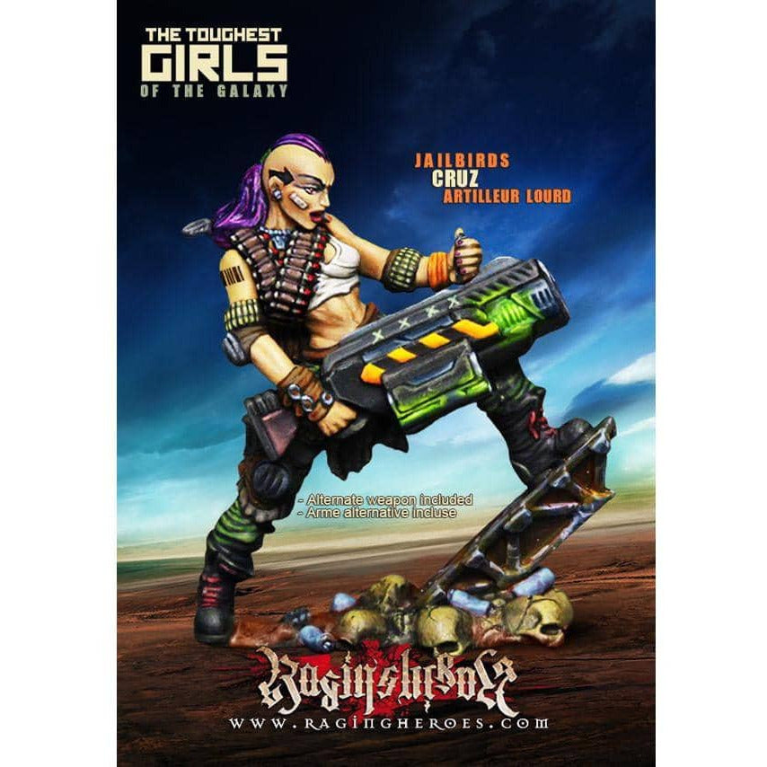 Cruz, Heavy Gunner (JB) - Raging Heroes
