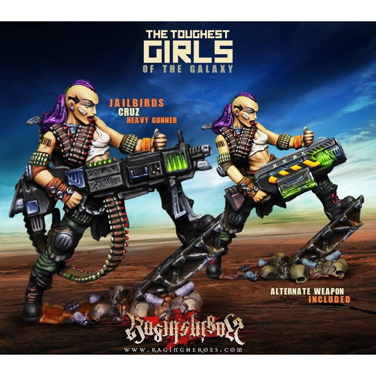 Alien Slayers REGIMENT (Mixed-SF) - Raging Heroes