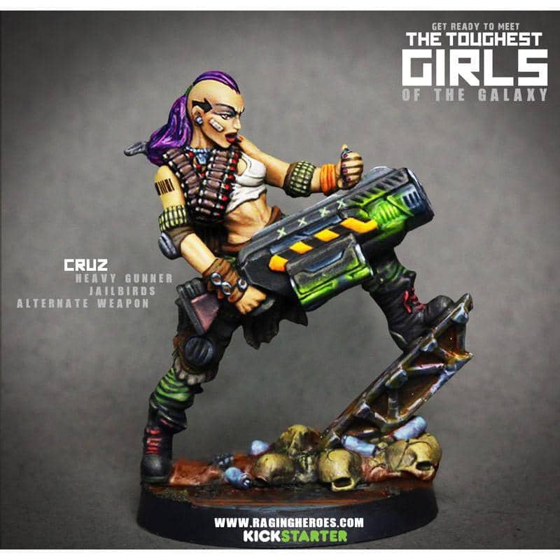 Cruz, Heavy Gunner (JB) - Raging Heroes