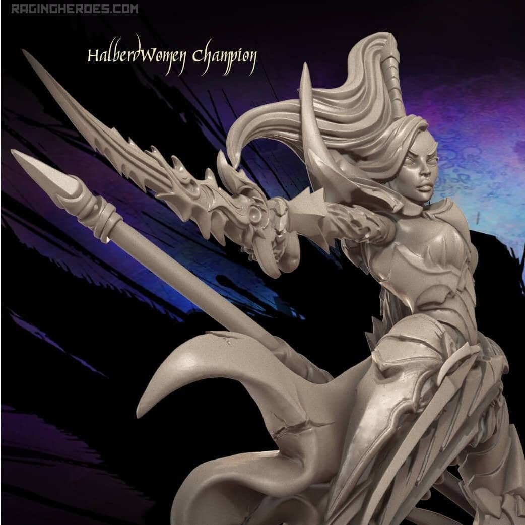 HalberdWomen PACK (DE - F) - Raging Heroes