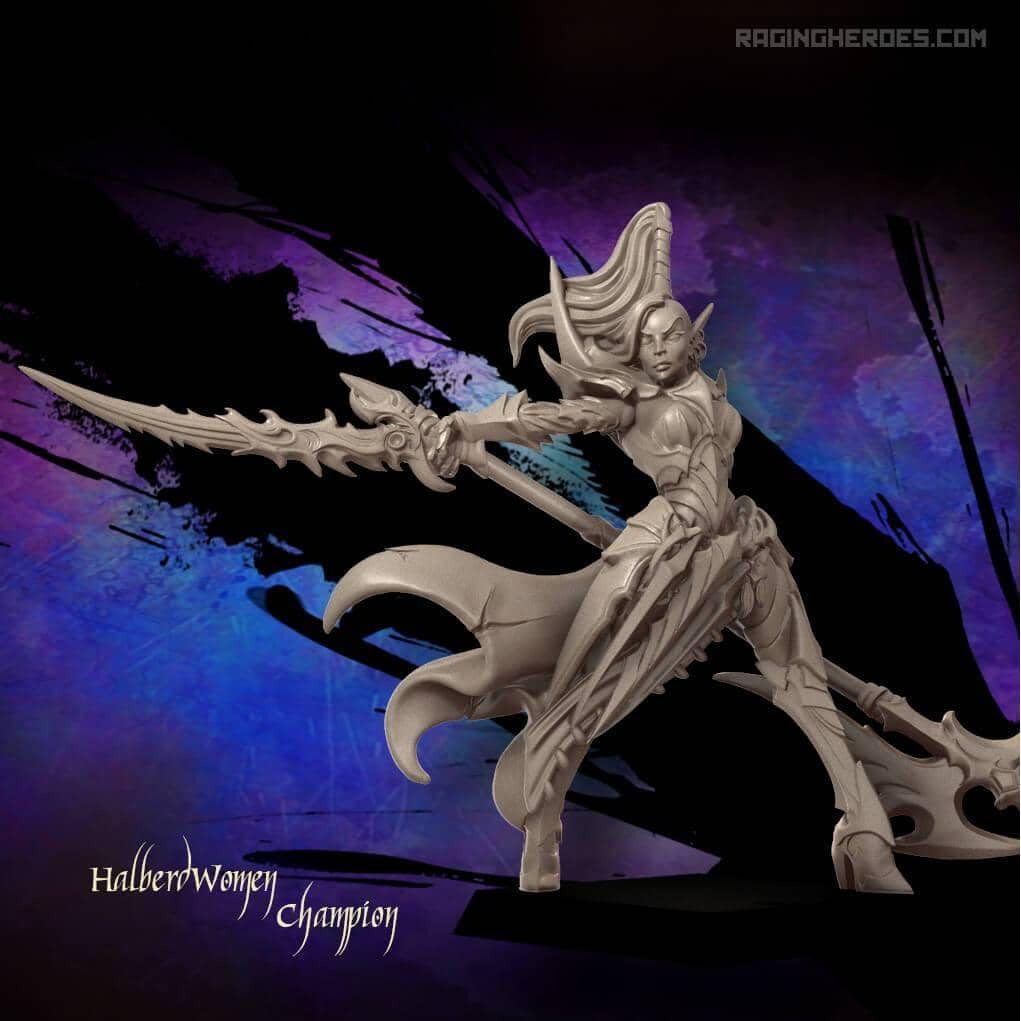 HalberdWomen PACK (DE - F) - Raging Heroes