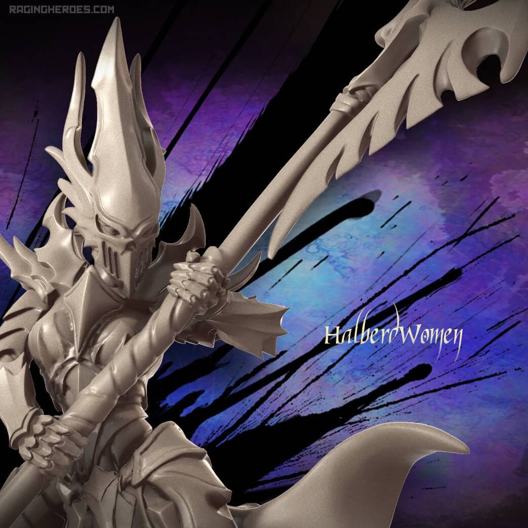 HalberdWomen PACK (DE - F) - Raging Heroes