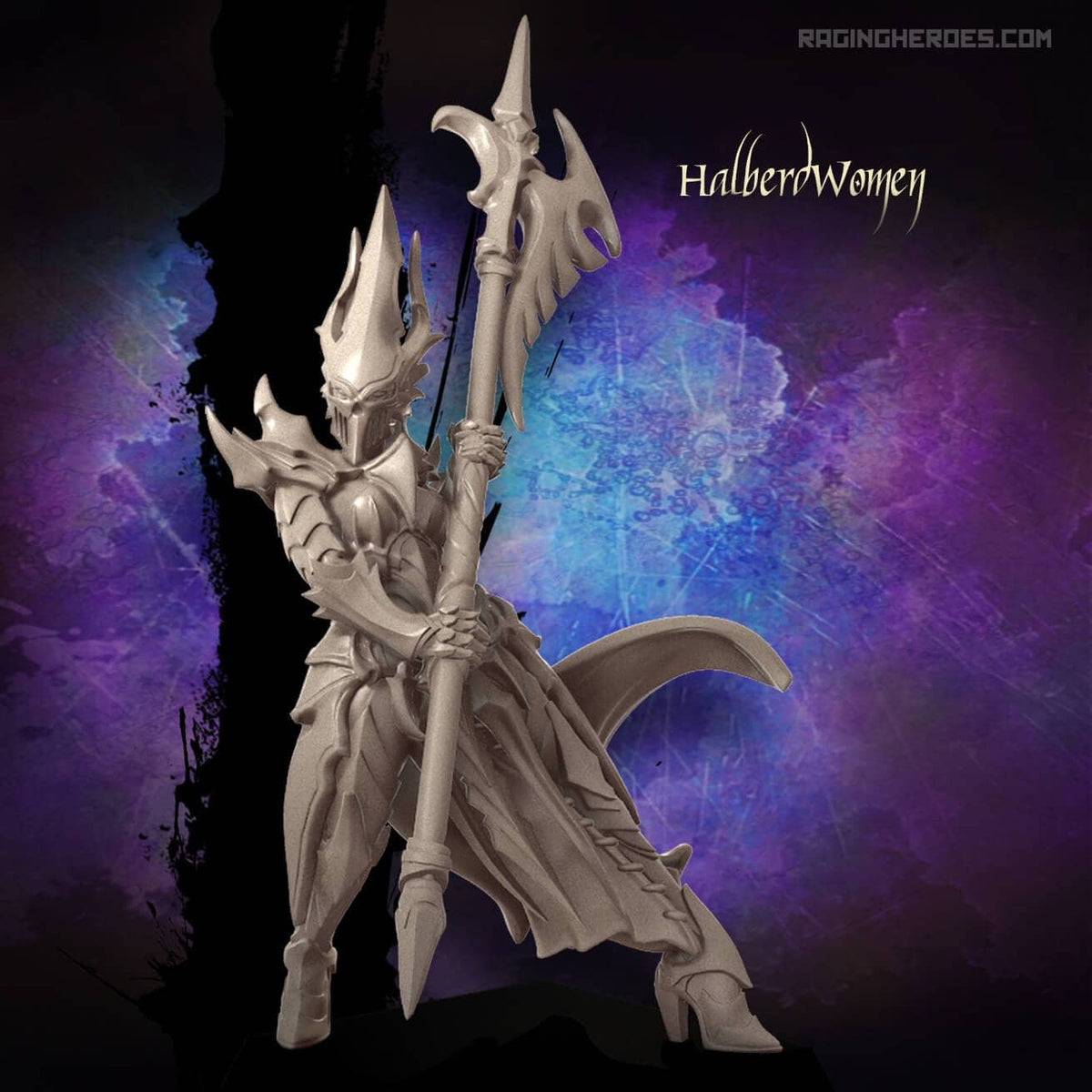 HalberdWomen PACK (DE - F) - Raging Heroes