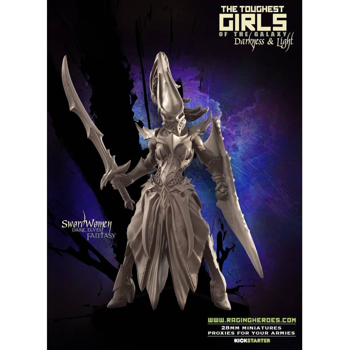 SwordWomen - Command Group (DE - F) - Raging Heroes