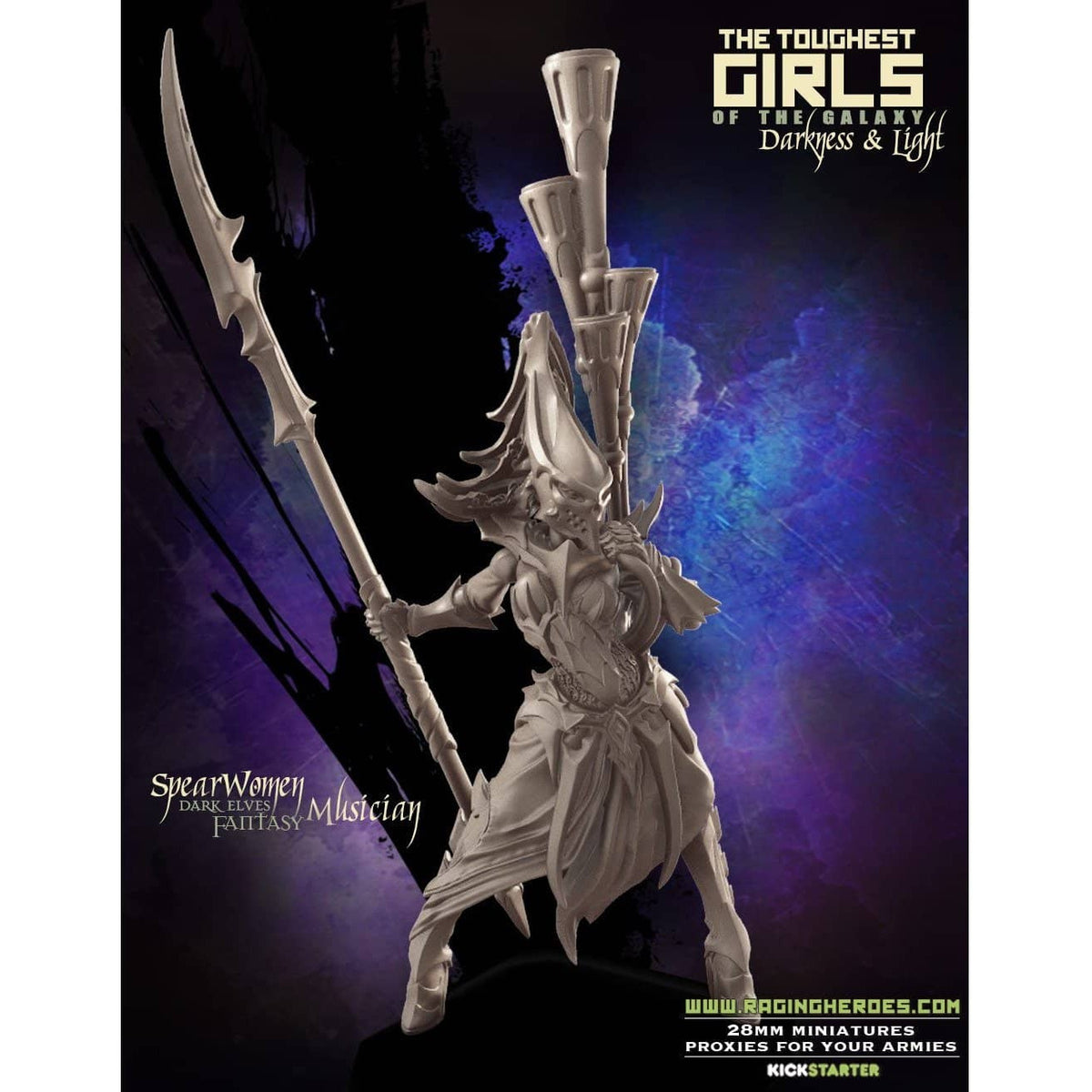 SPEARwomen Pack (DE - F) - Raging Heroes