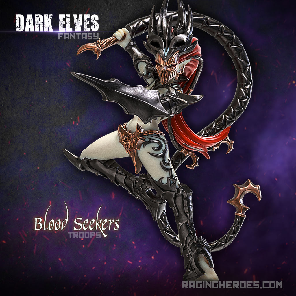 Blood Seekers Command + Troops (DE - F) - Raging Heroes