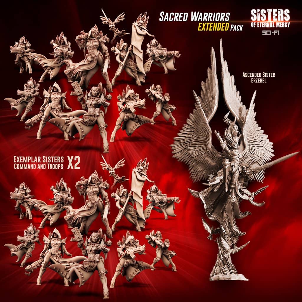 Sacred Warriors Pack Extended (SOEM - SF)