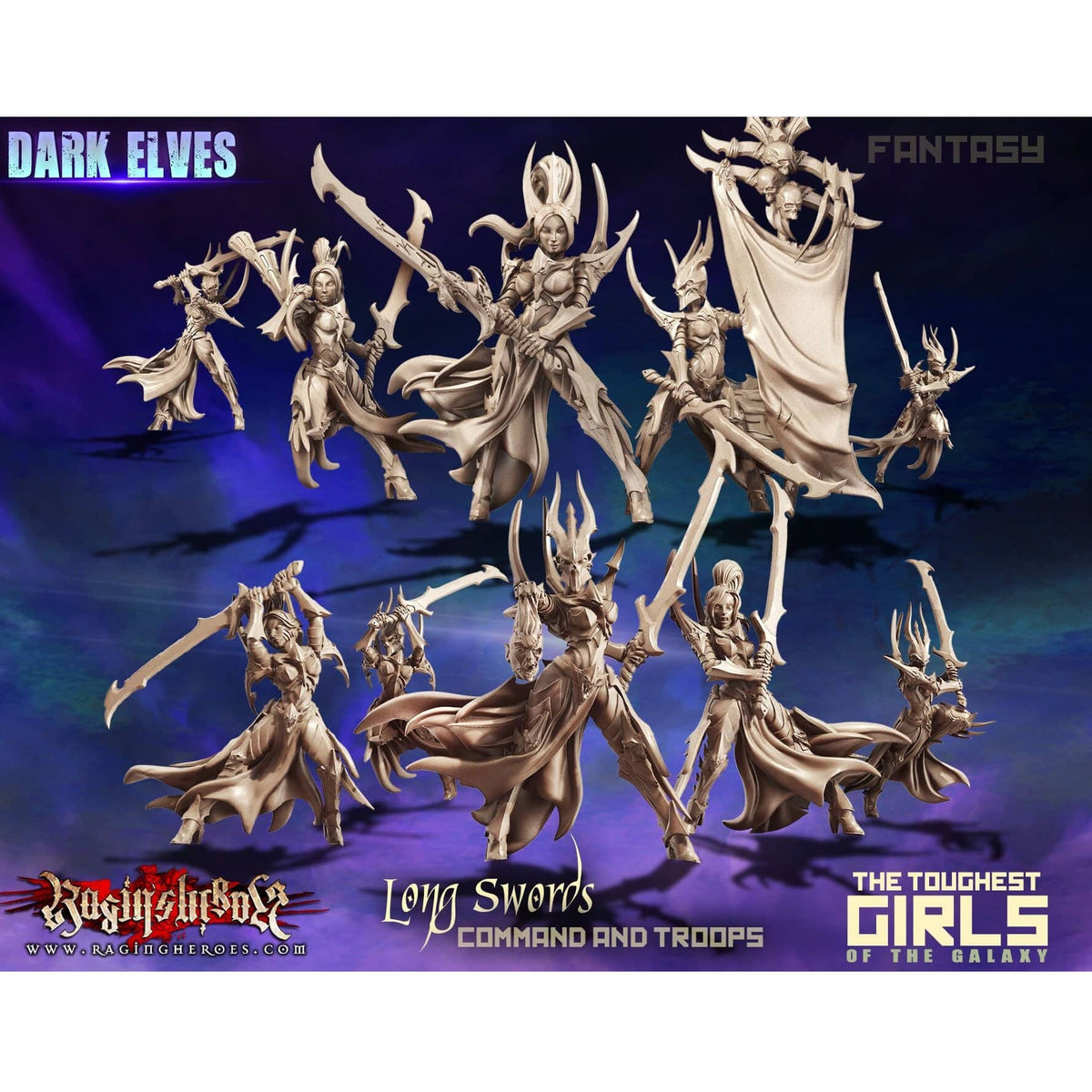 Long Swords PACK (DE - F) - Raging Heroes