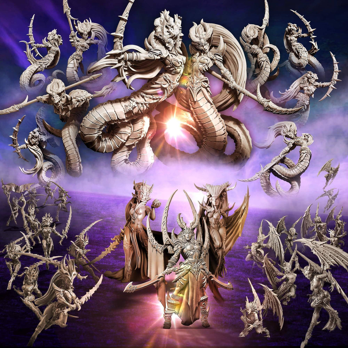 Ophidian Onslaught Pack (DE - F) - Raging Heroes