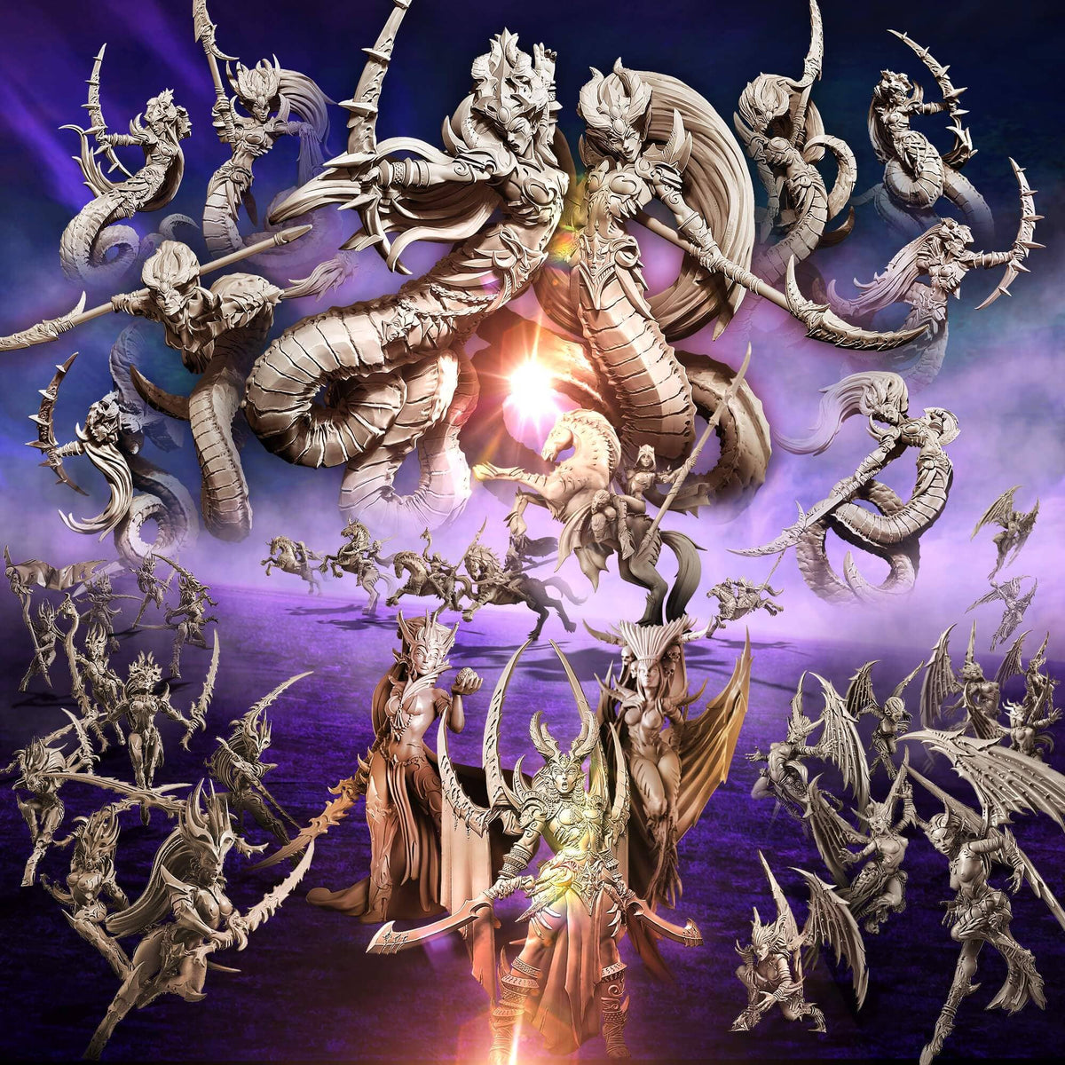 Ophidian Invasion Pack (DE - F) - Raging Heroes