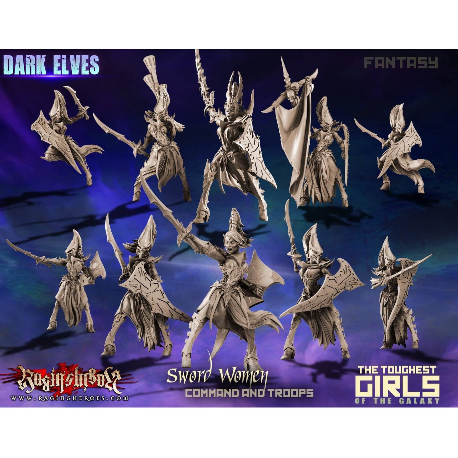 SwordWomen Pack (DE - F)