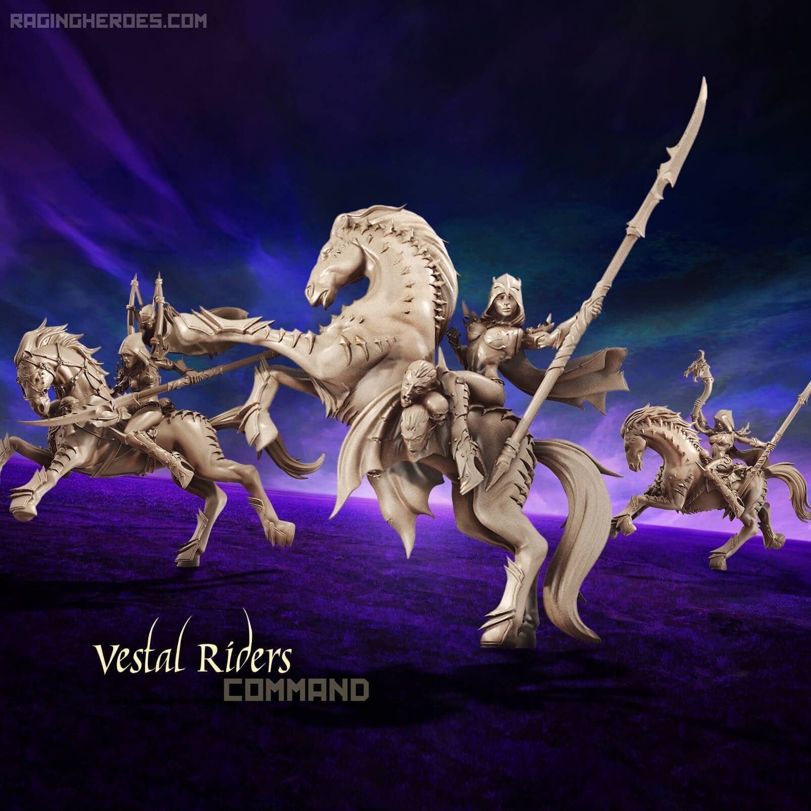 Vestal Riders - กลุ่มคำสั่ง (de - f)